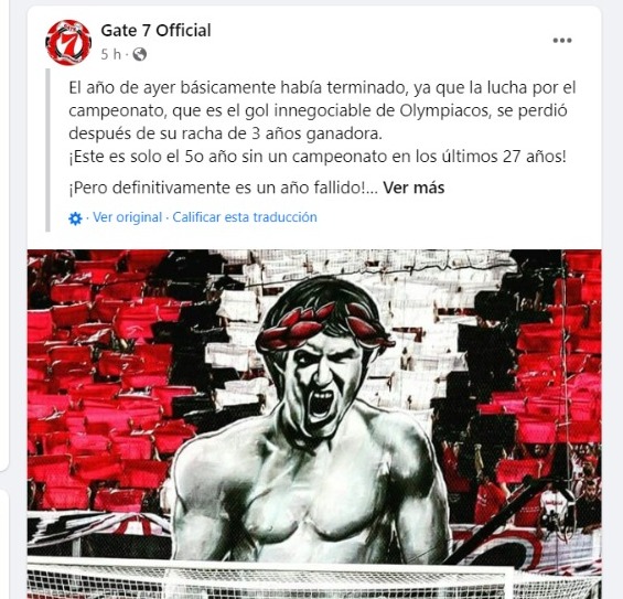 El mensaje de la barra del Olympiakos contra James Rodríguez