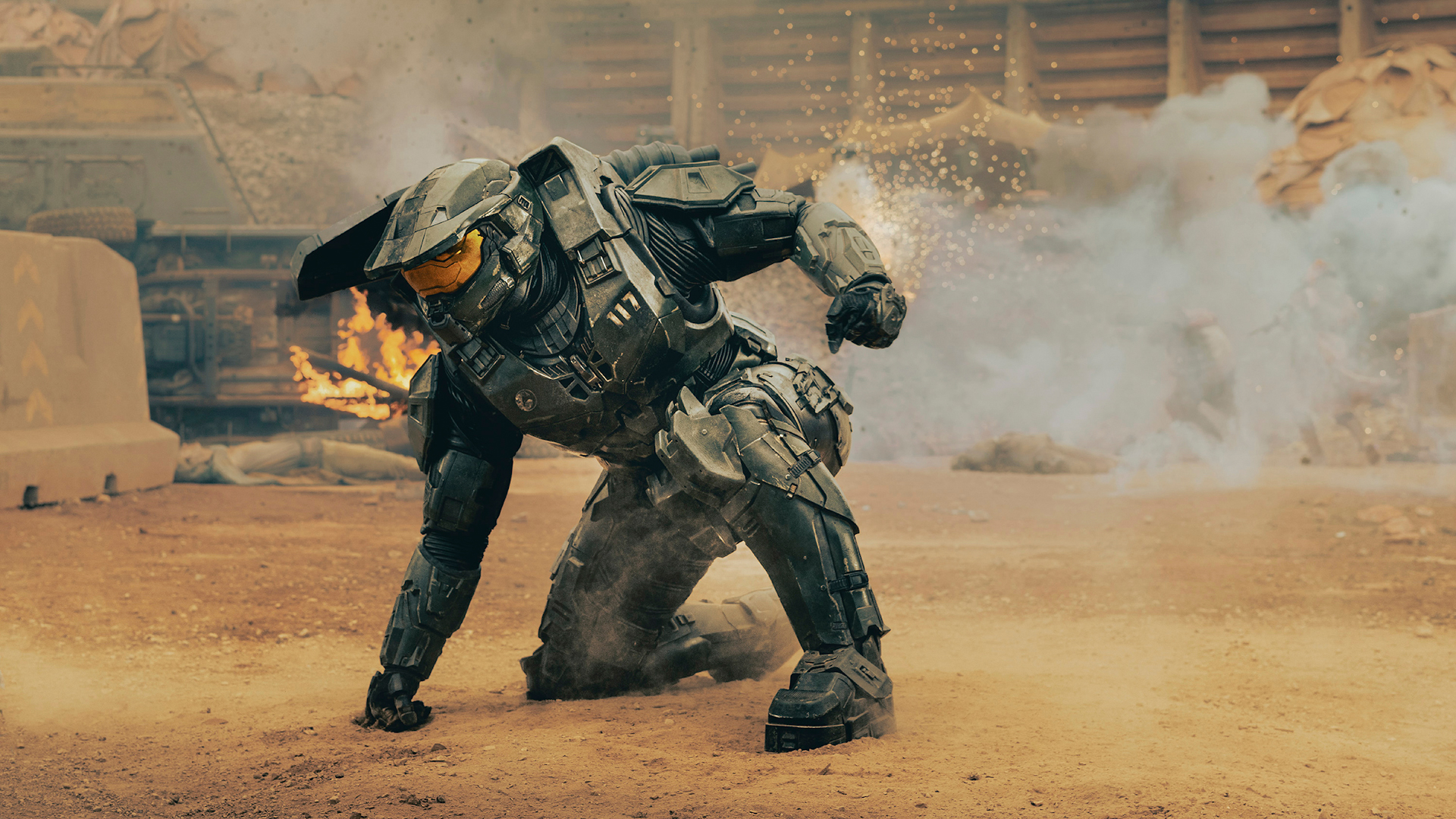 Ator de Master Chief confirma volta das filmagens da série de Halo com foto  no set