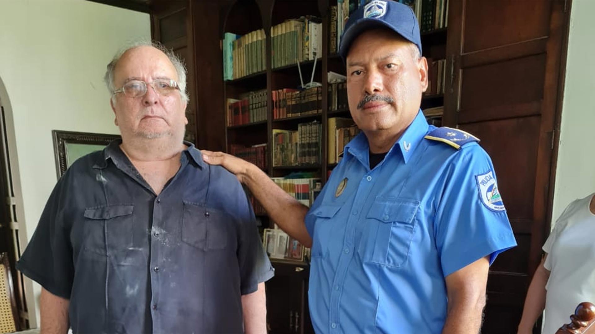 José Pallais, 69 años, al momento de su captura el 9 de junio de 2021. Ha perdido 90 libras y se ha desmayado en dos ocasiones en la cárcel. (Foto Policía Nacional)