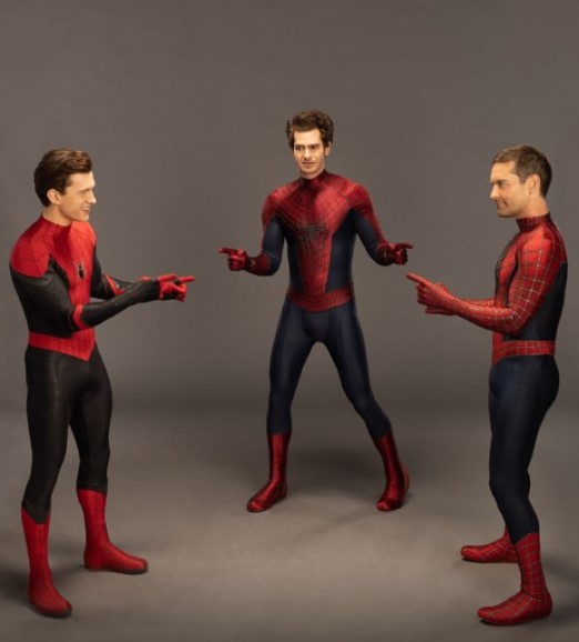 Uno de los tres Spider-Man de No Way Home usó un trasero falso y se especula que fue Andrew Garfield (Foto: Instagram/Marvel)