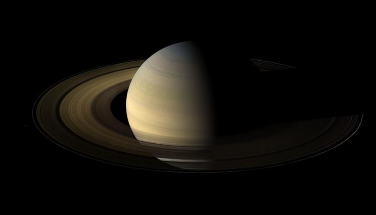 Saturno, "El Señor de los Anillos" (Foto: NASA)
