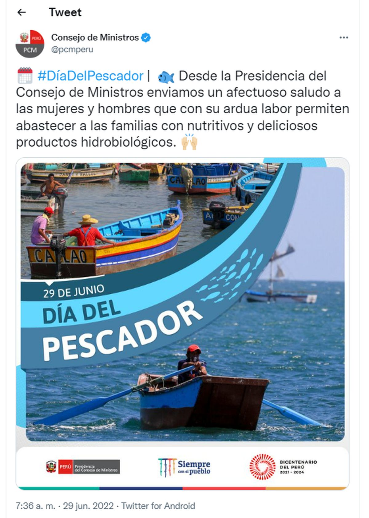 Día Del Pescador Se Celebra En Todo El Perú Con Diferentes Costumbres