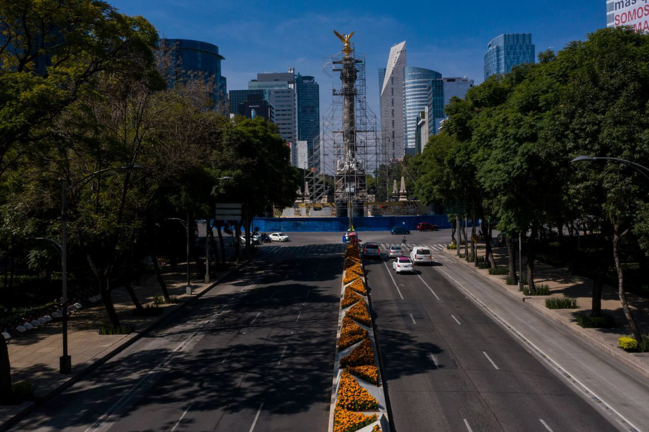 En la actualidad, Paseo de la Reforma, es una de las avenidas más importantes de nuestro país. 
FOTO: GALO CAÑAS/CUARTOSCURO.COM
