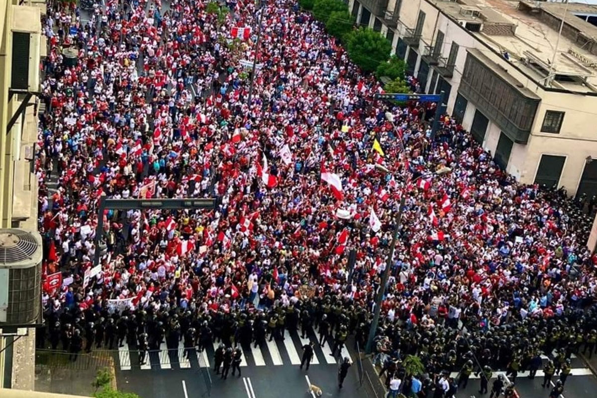 Segunda marcha nacional convocada para esta tarde.