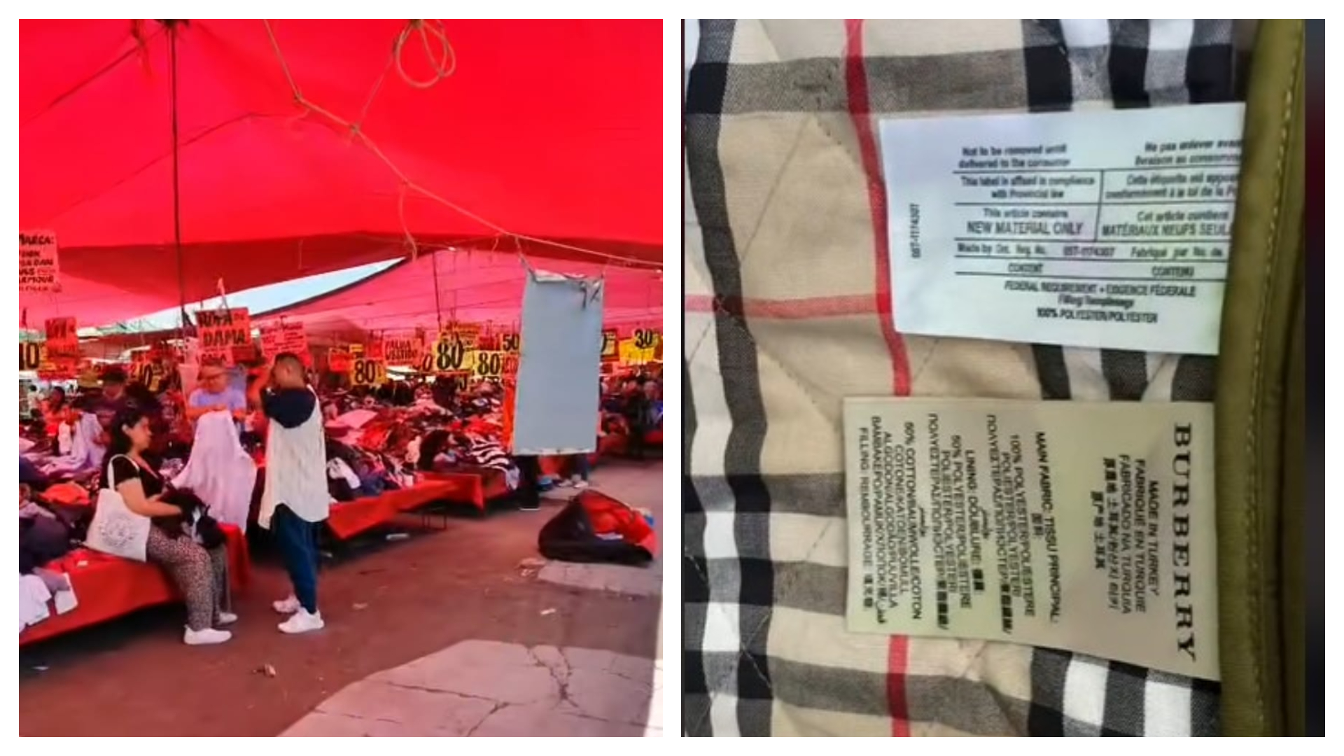 Dónde está el tianguis de ropa de “paca” de lujo en Iztapalapa - Infobae