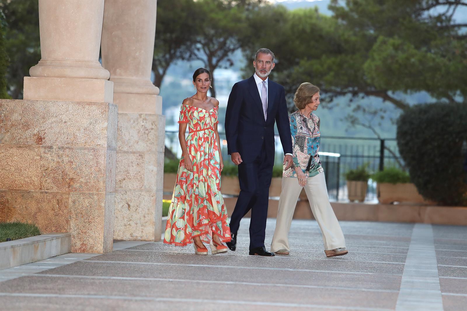 Nữ hoàng Sofia rời Palma de Mallorca 24 giờ sau khi Nữ hoàng Letizia đến - Infobae