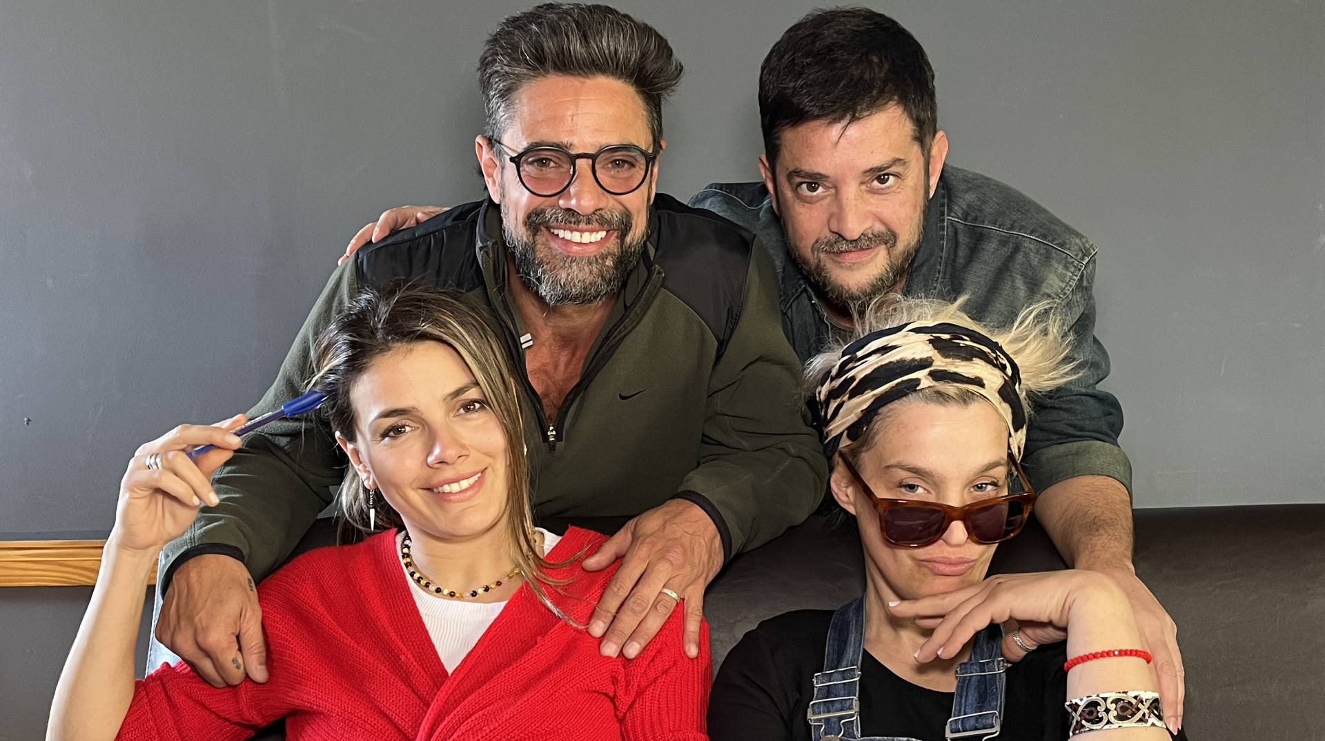 El elenco de El divorcio: Luciano Castro, Natalie Pérez, Pablo Rago y Leticia Brédice, quien será remplazada por Carla Conte 