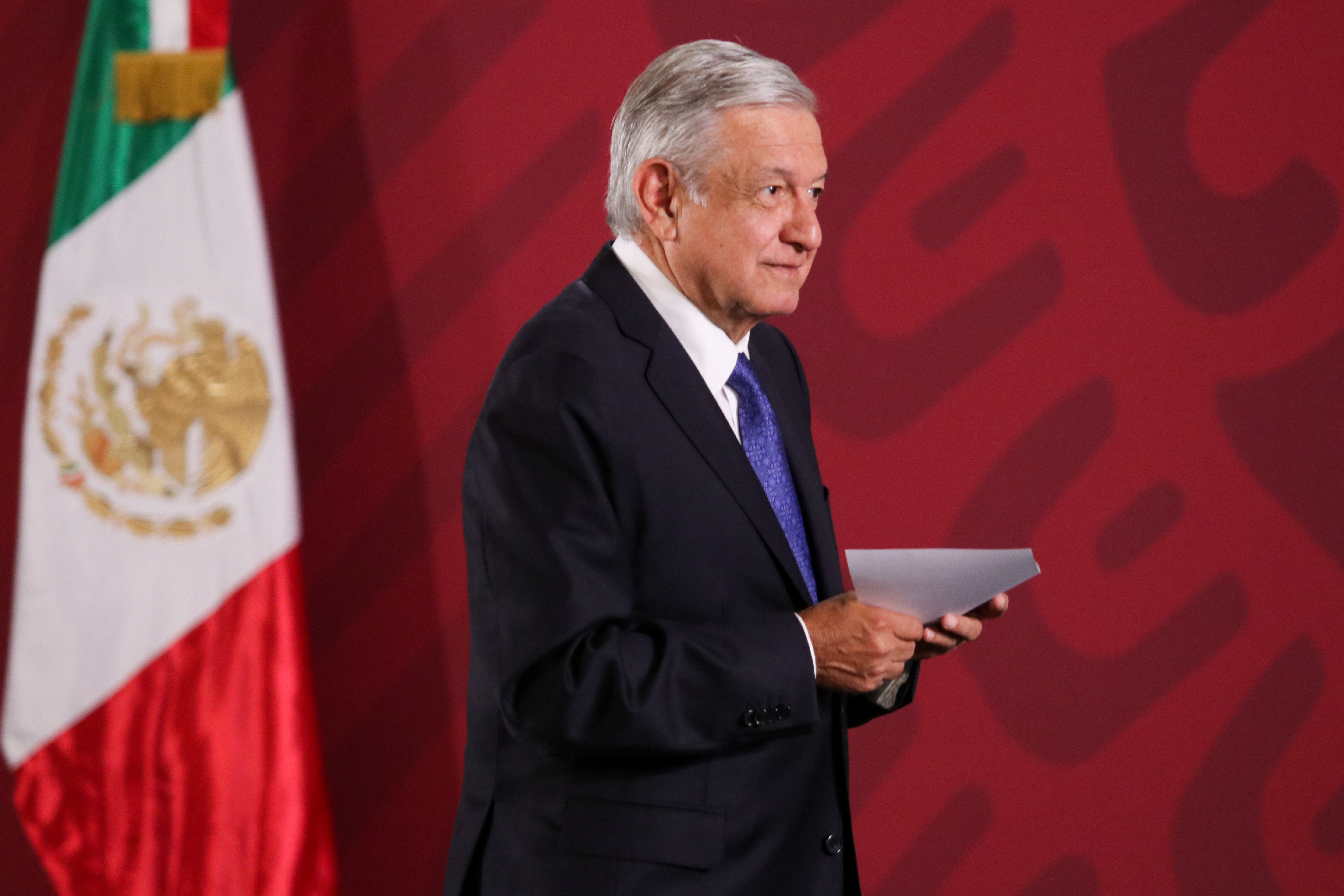 López Obrador recomendó al INE apegarse a un plan de autoridad (Foto: Galo Cañas/Cuartoscuro)