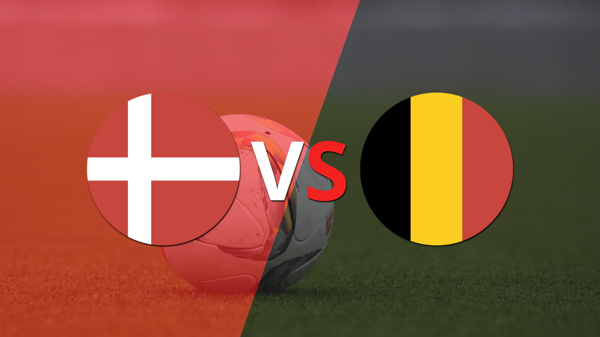 A Bélgica le alcanzó con un gol para vencer por 2 a 1 a Dinamarca
