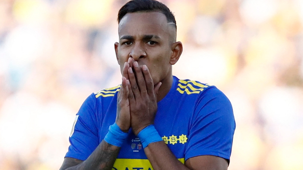 Sebastián Villa, futbolista de Boca Juniors