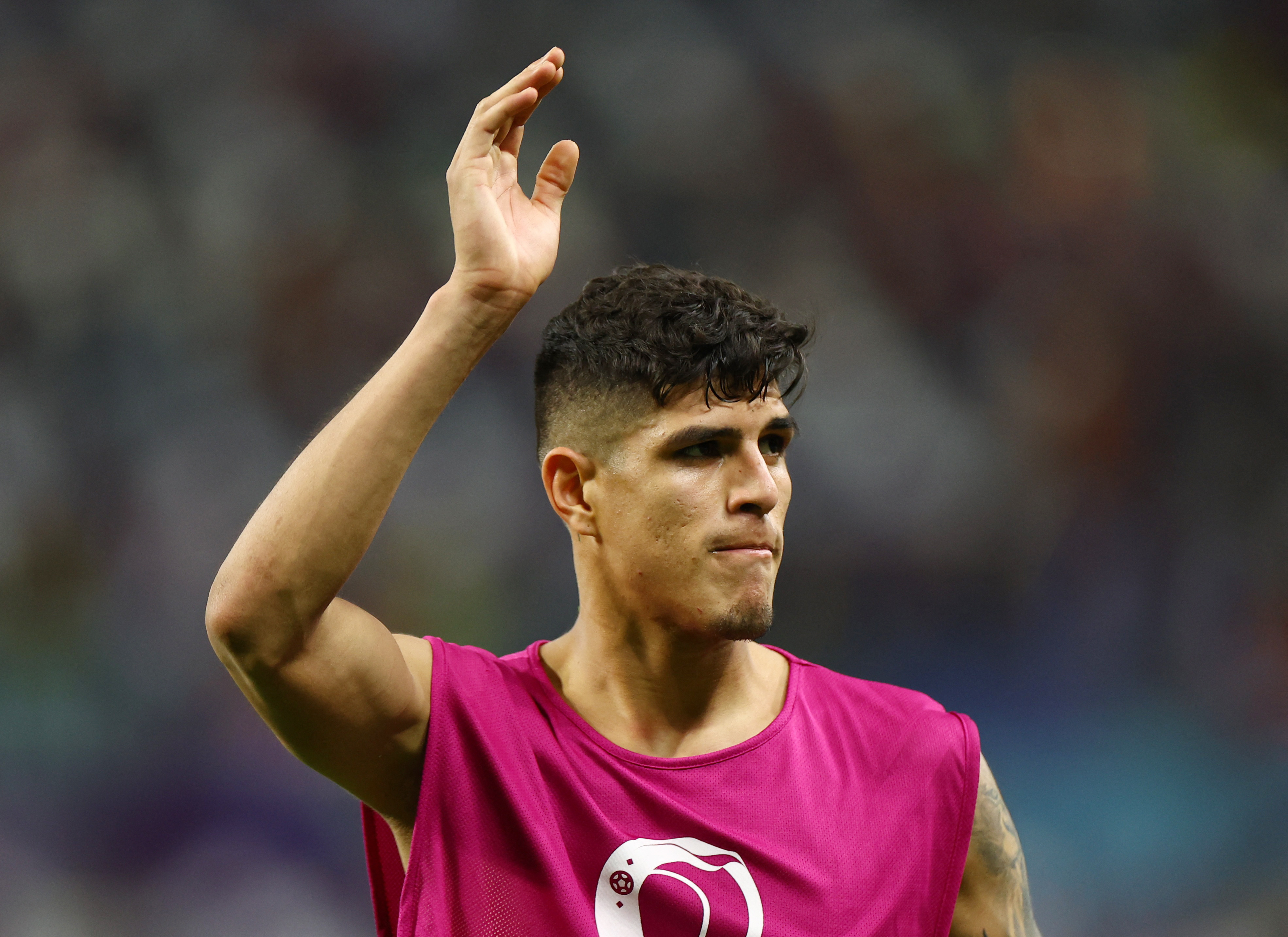 Piero Hincapié, una de las joyas de la selección ecuatoriana.  REUTERS/Siphiwe Sibeko