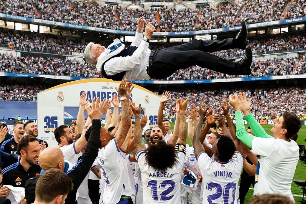 Real Madrid won its 35th Spanish LaLiga title.  |  Photo: Real Madrid