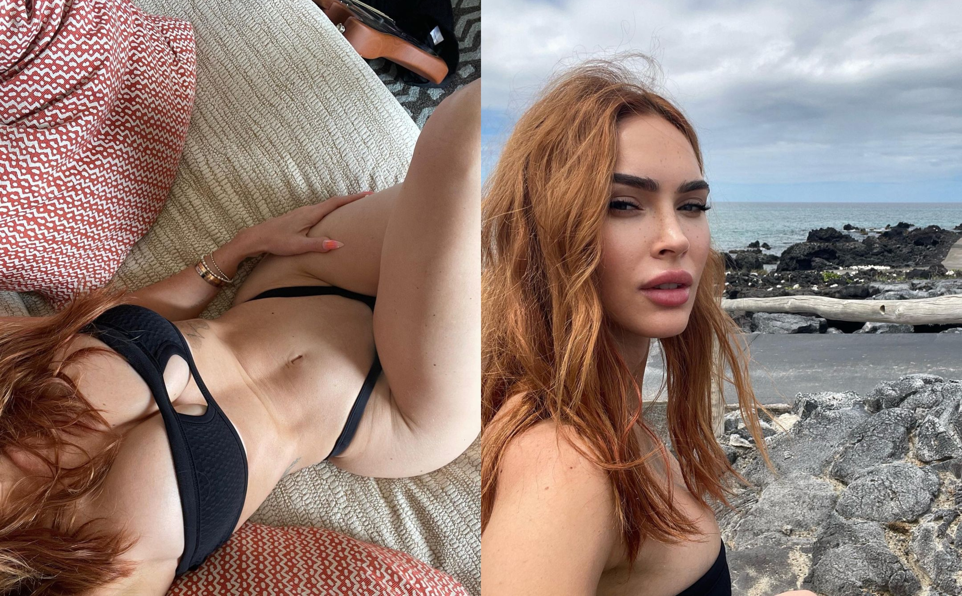 Megan Fox generó muchas críticas por las imágenes que compartió en su Instagram
Foto: Instagram/Megan Fox