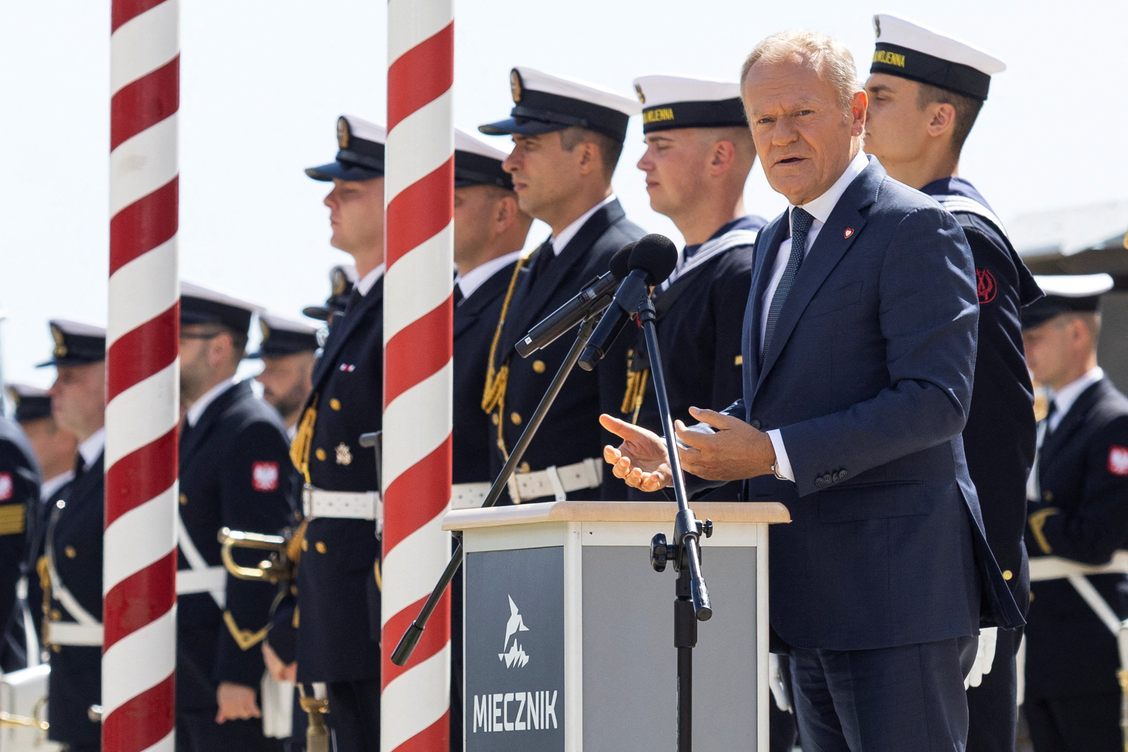 Donald Tusk afirmó que la principal amenaza para Polonia es Rusia: "Un vecino peligroso que está librando una guerra en nuestras fronteras"