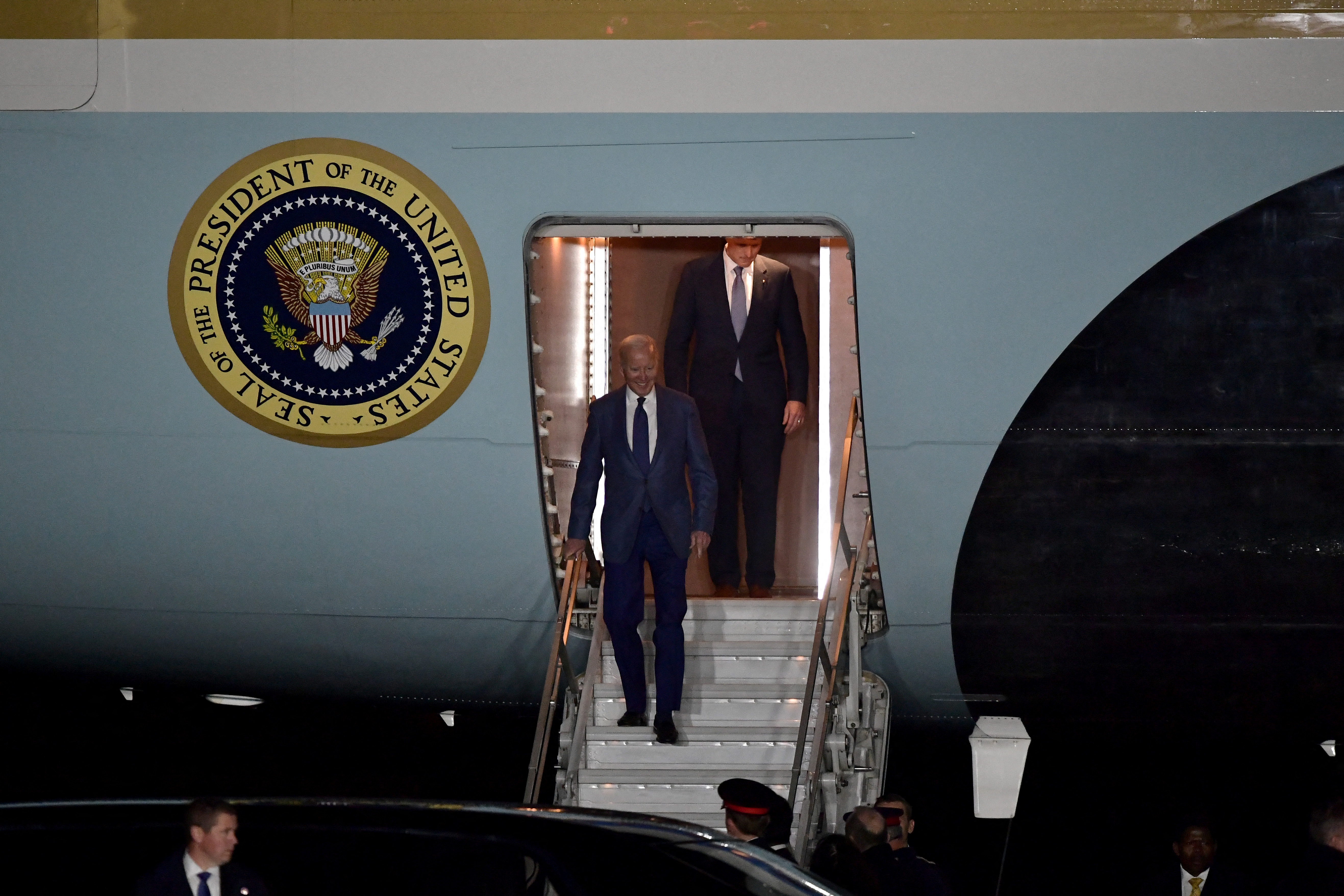 Biden llegó a Irlanda para realizar una gira oficial de cuatro días (Charles McQuillan/Pool via REUTERS)