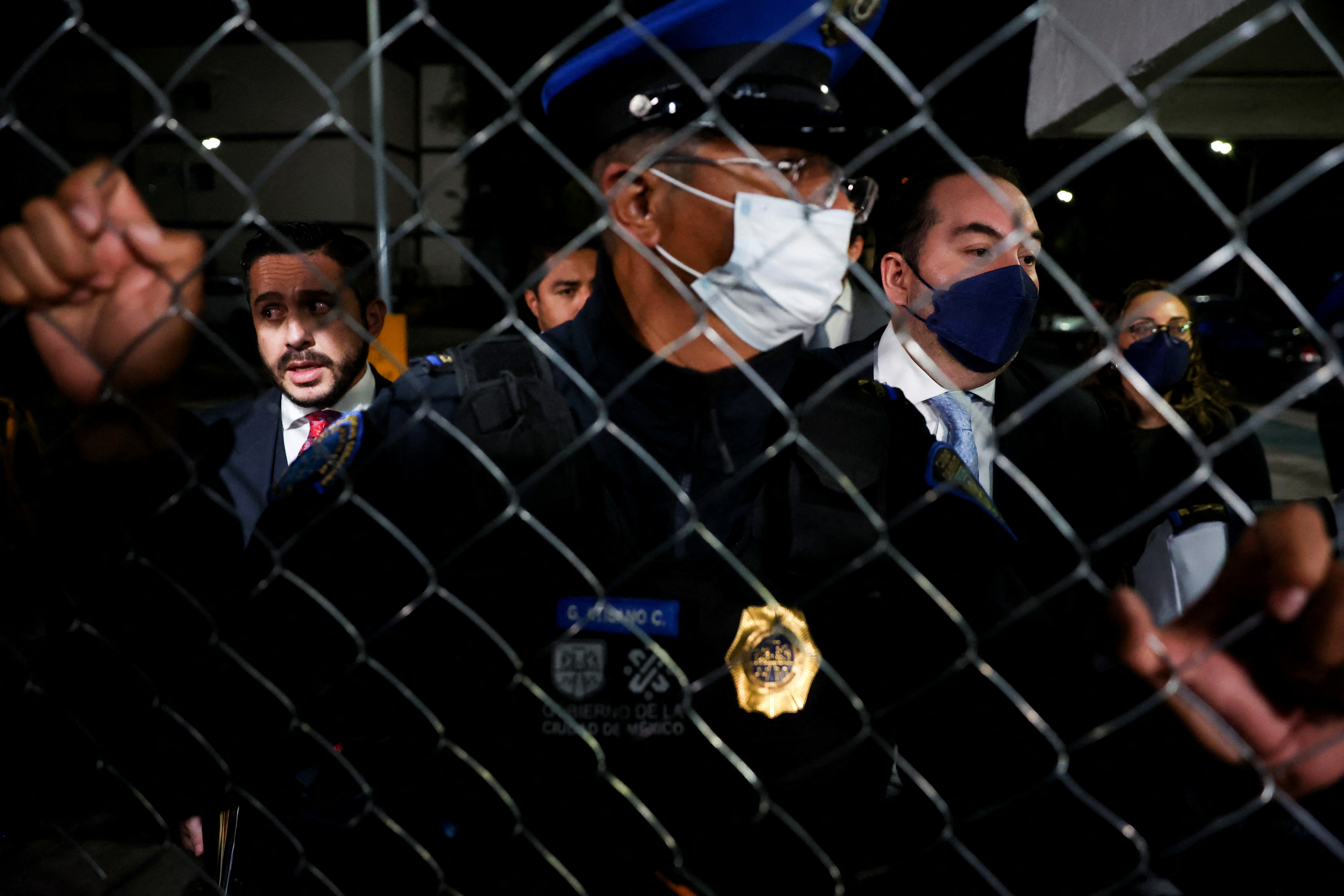 La audiencia de Jesús Murillo Karam duró alrededor de 12 horas. Foto: REUTERS/Luis Cortes