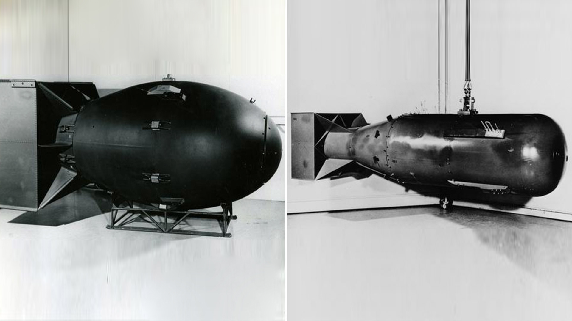 Fat Man y Little Boy, las dos primeras bombas atómicas de la historia