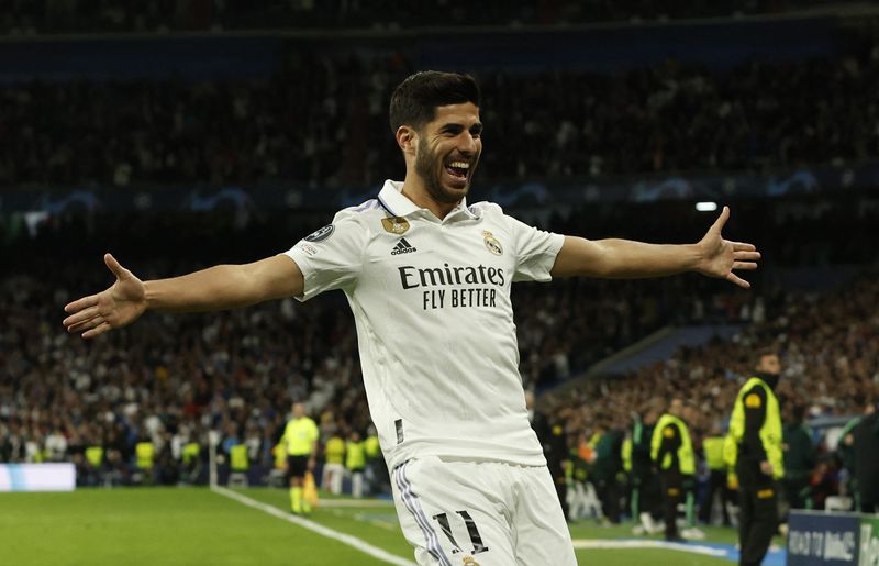 Marco Asensio es una de las cartas ofensivas de Carlo Ancelotti en Real Madrid. (REUTERS)