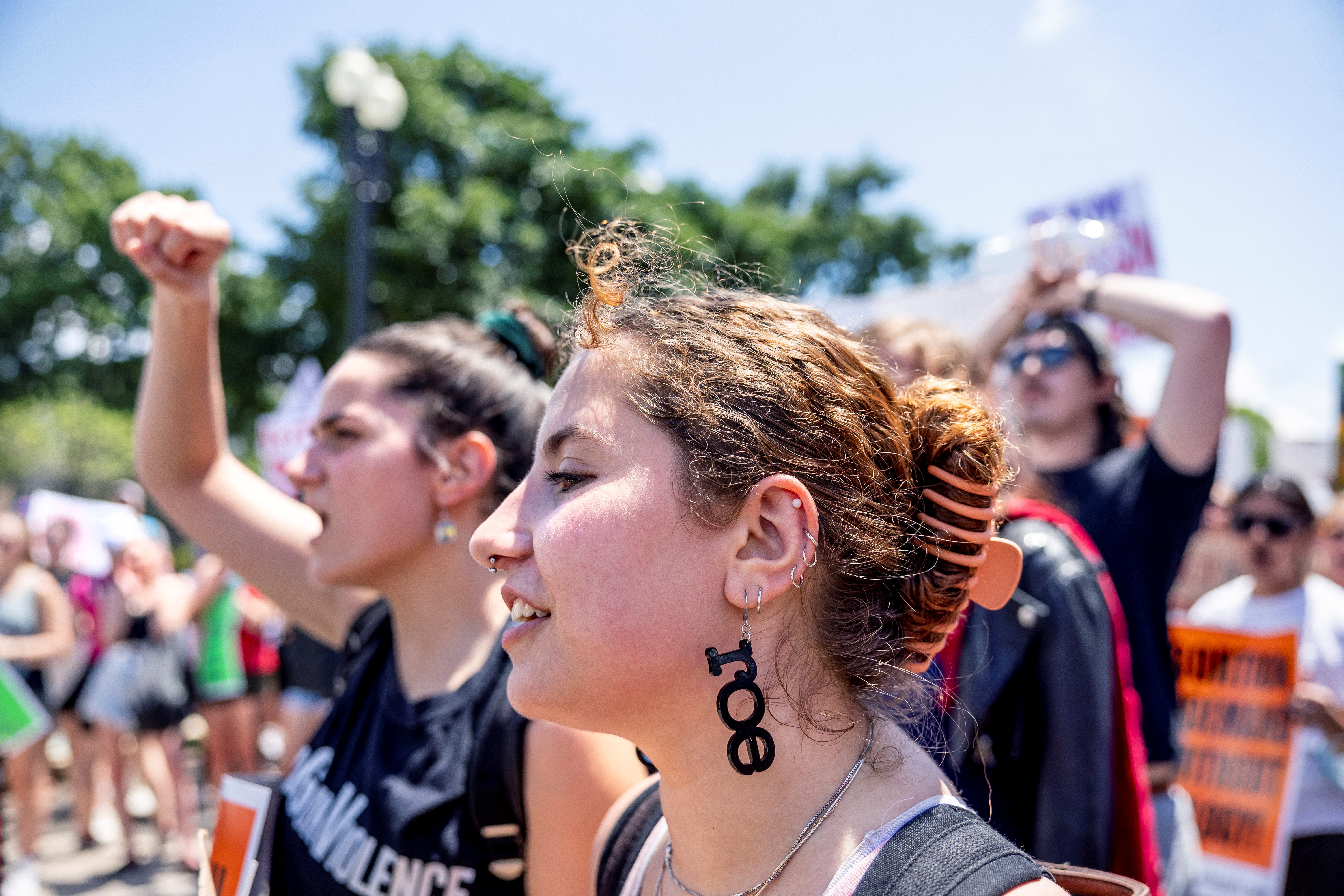 Manifestación pro aborto en Washington, este sábado (REUTERS/Evelyn Hockstein)