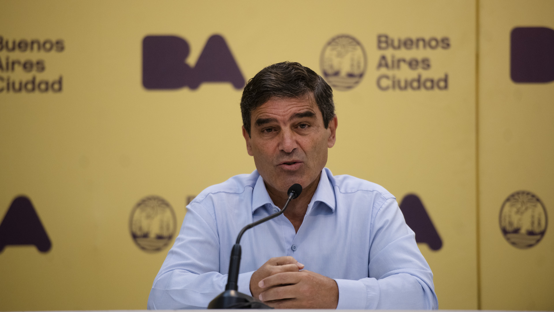 El ministro de Salud de la Ciudad, Fernán Quirós. (Adrian Escandar)