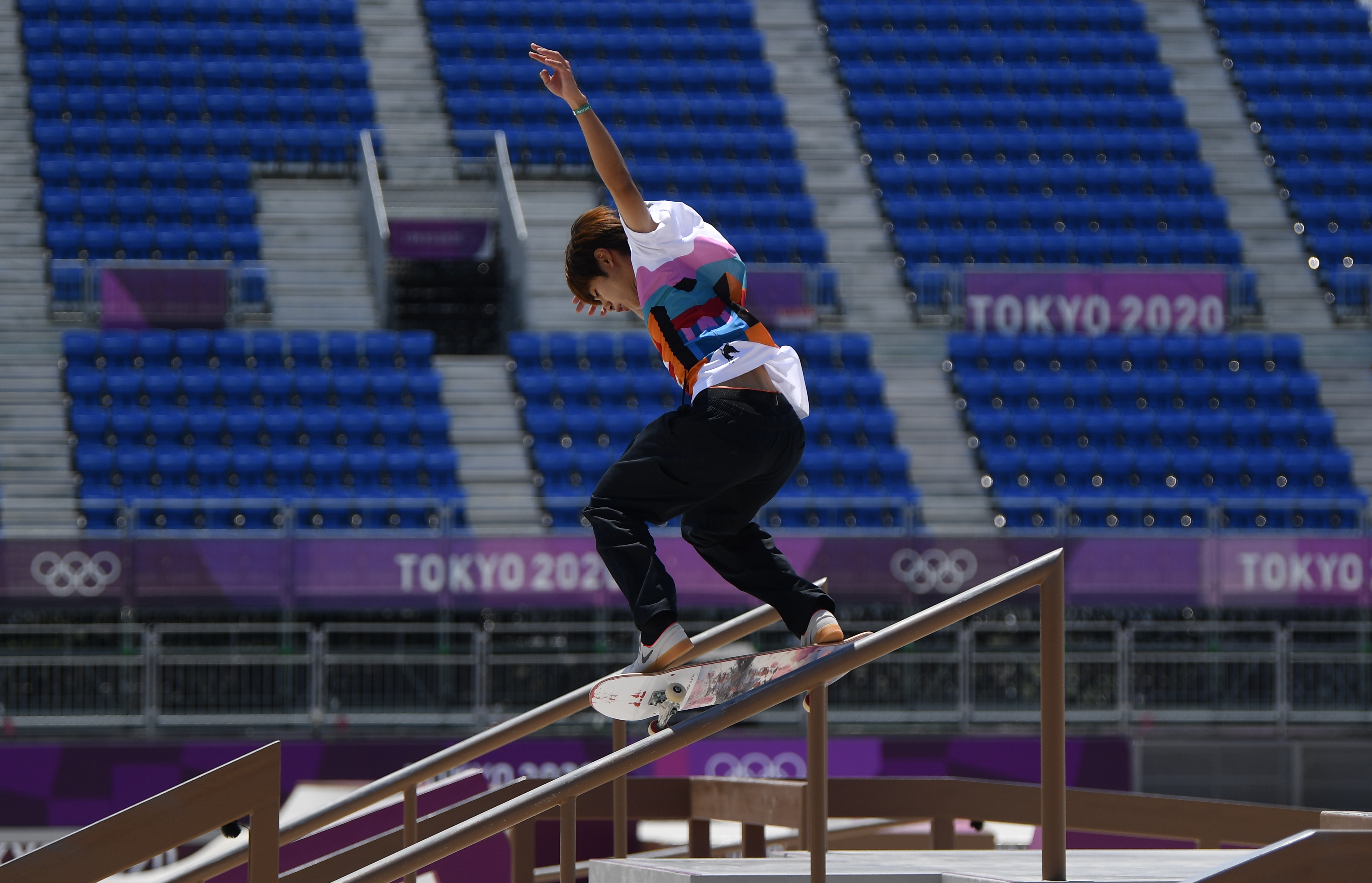 First Olympic skateboarding gold goes to hometown hero Horigome: “I still cannot believe I am in the Olympics right now.”
