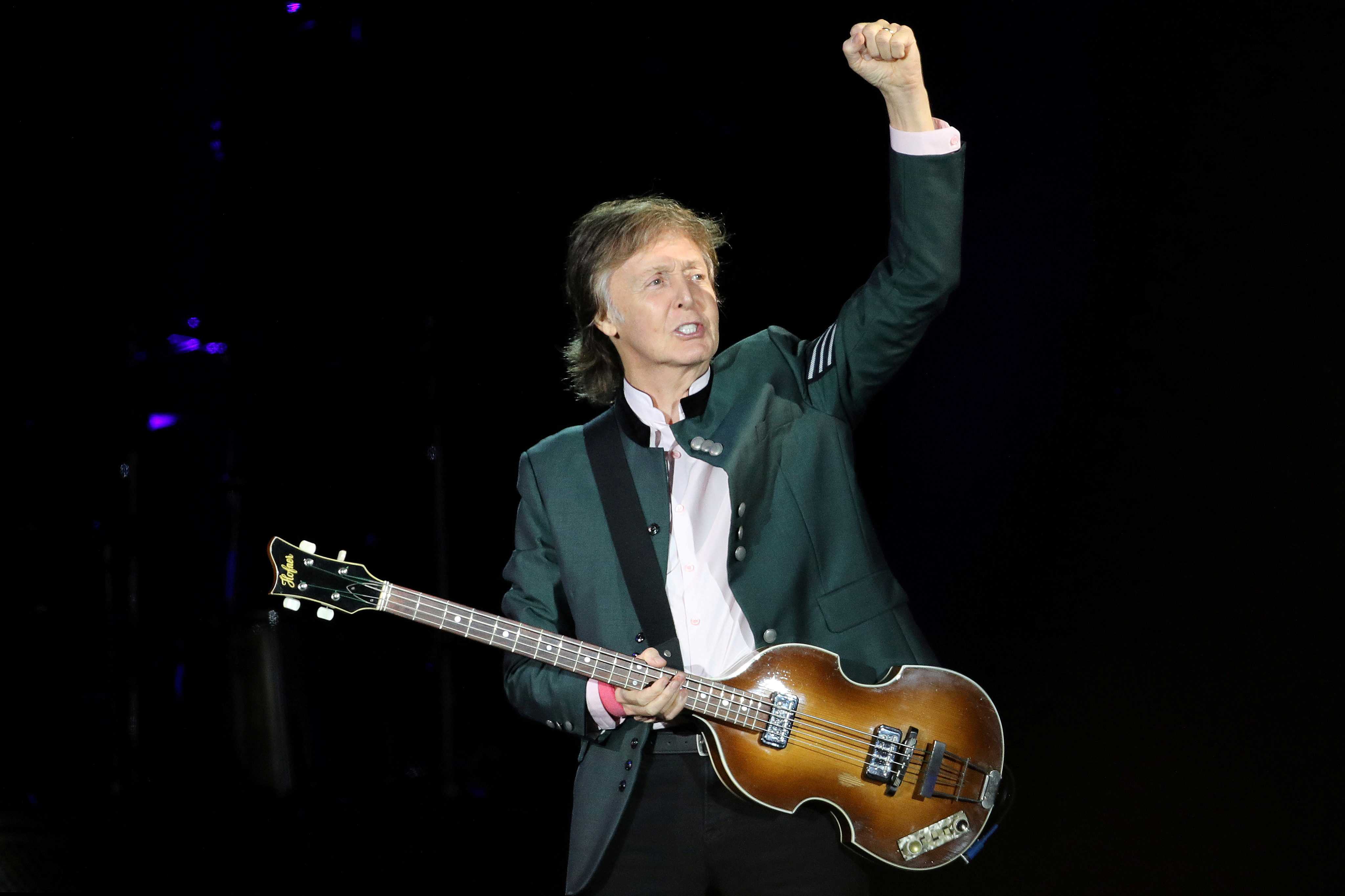 La carta de McCartney llega antes de sus conciertos del 2 y 3 de mayo en, casualmente, el Climate Pledge Arena de Seattle (REUTERS/Diego Vara)