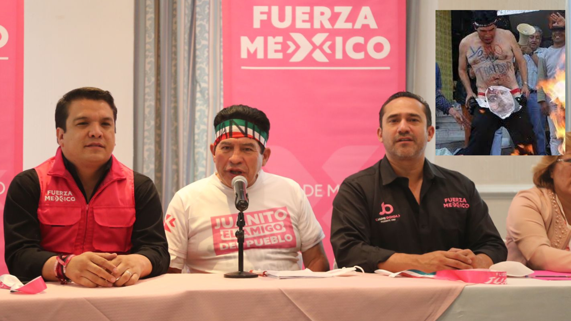 Juanito regresó a la escena política de la Ciudad de México tras anunciar candidatura para Iztapalapa en el 2021 (Foto: Twitter / @FXMCDMX / @demace1)