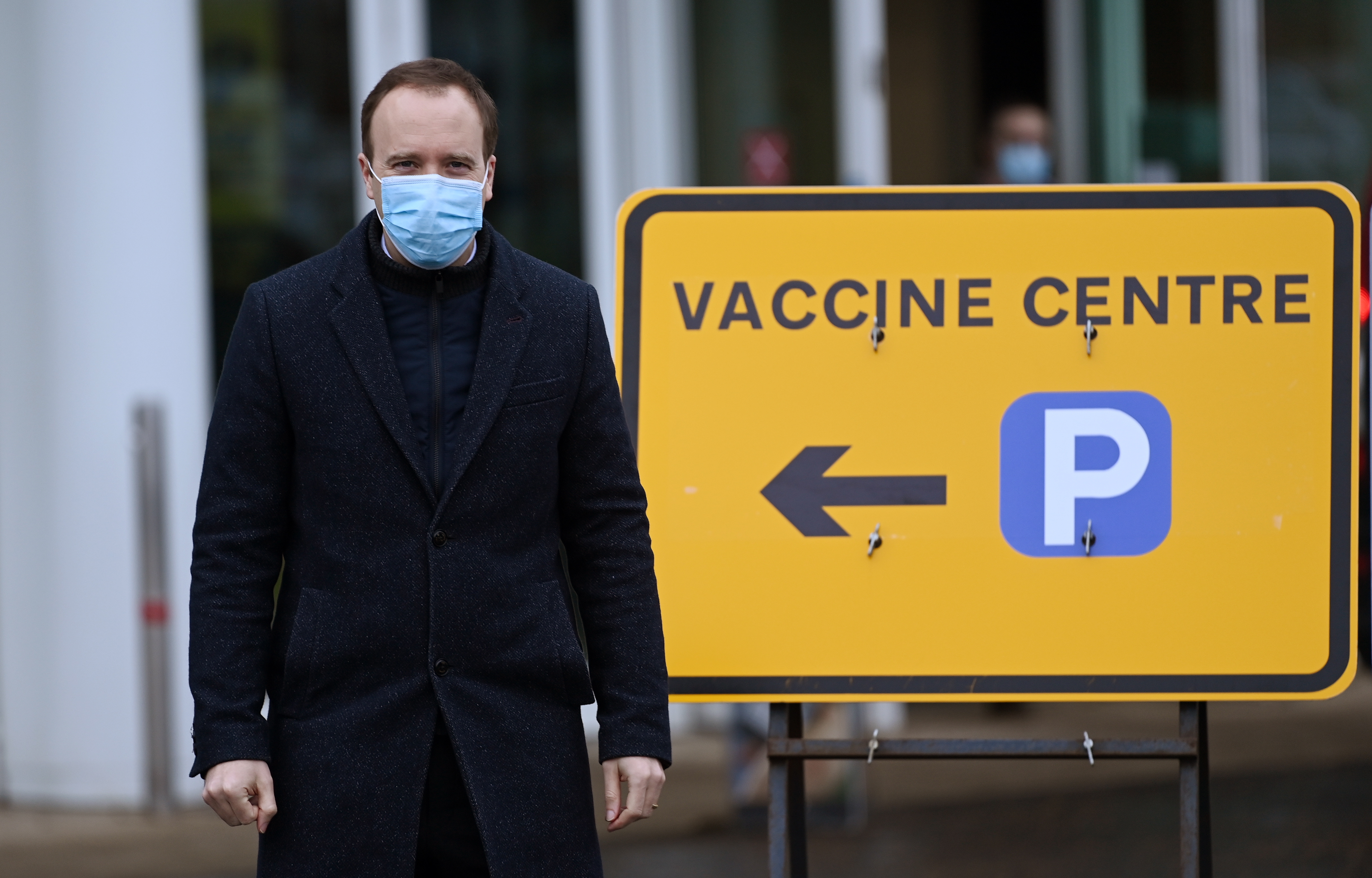 El ministro británico de Sanidad, Matt Hancock, elogió el sistema de vacunación en Reino Unido. EFE/EPA/ANDY RAIN
