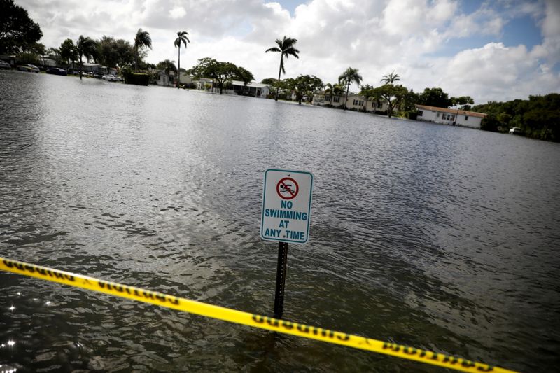 Foto de archivo de las inundaciones causadas por el paso de Eta en Florida (REUTERS/Marco Bello)