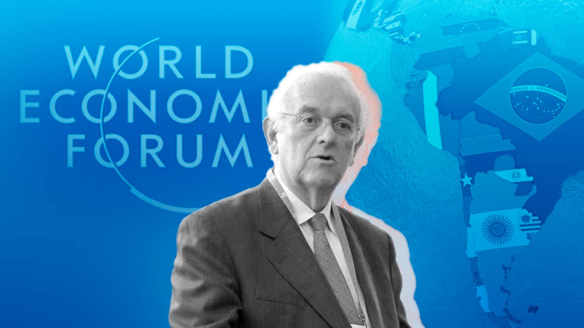 Ocampo a expliqué son idée d'un régime fiscal international au Forum économique mondial.  infobae