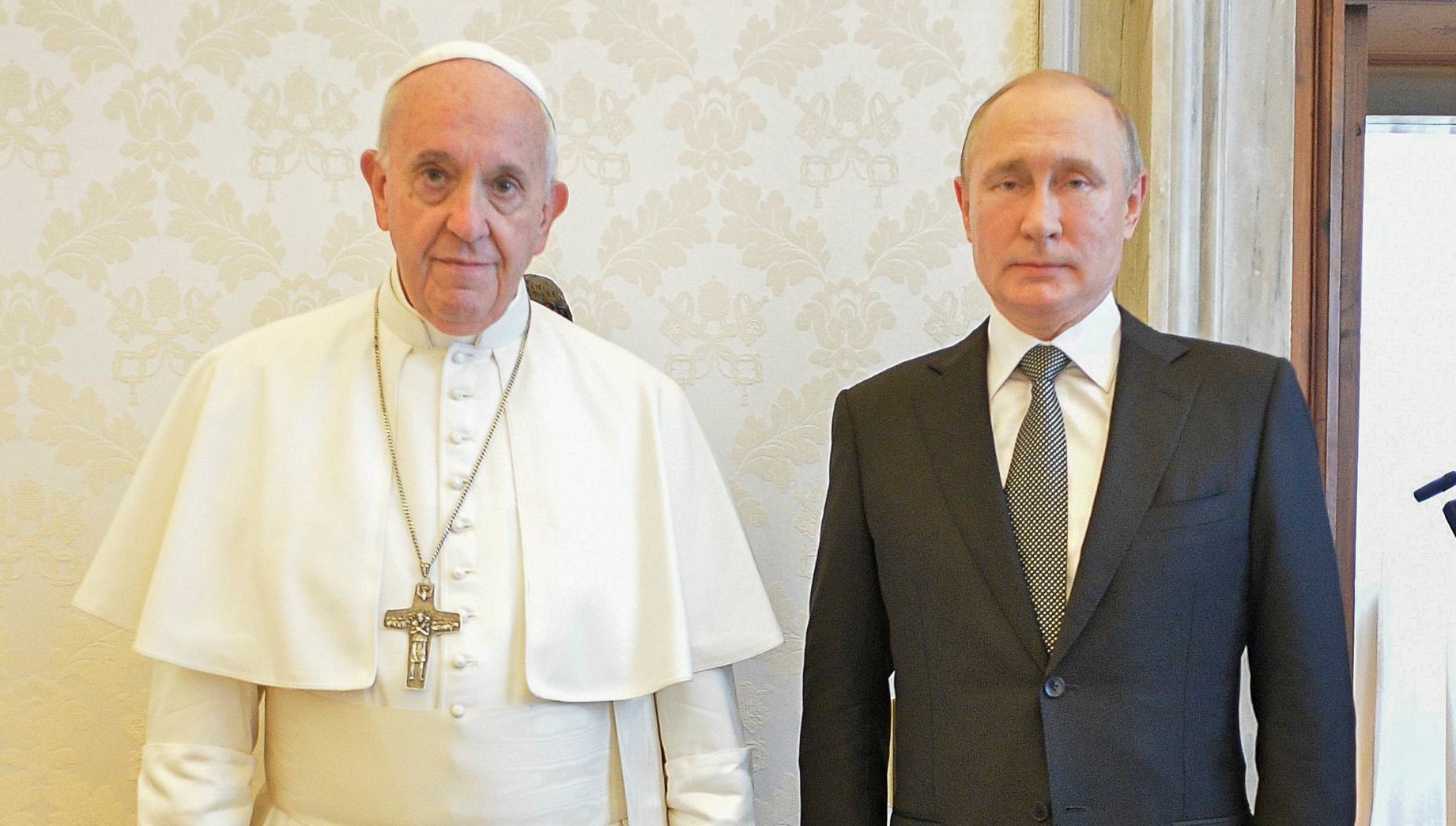 El presidente ruso Vladimir Putin ha visitado al Papa en el Vaticano en 2019 (Vatican Media/Folleto a través de REUTERS)