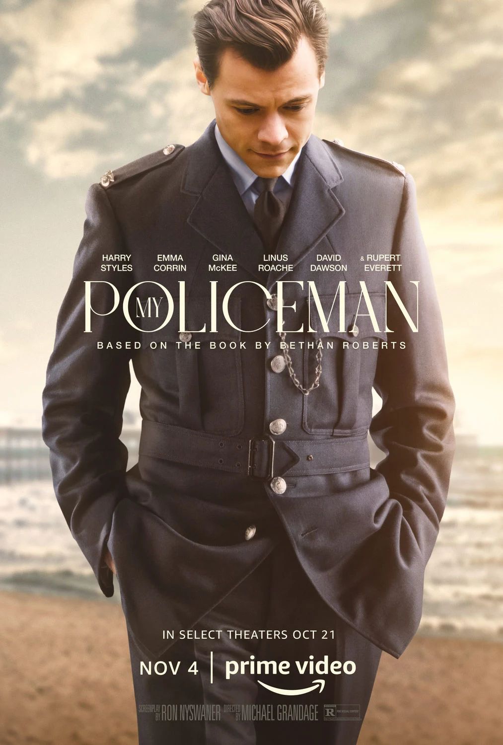 Póster oficial de "My Policeman". (Prime Video)