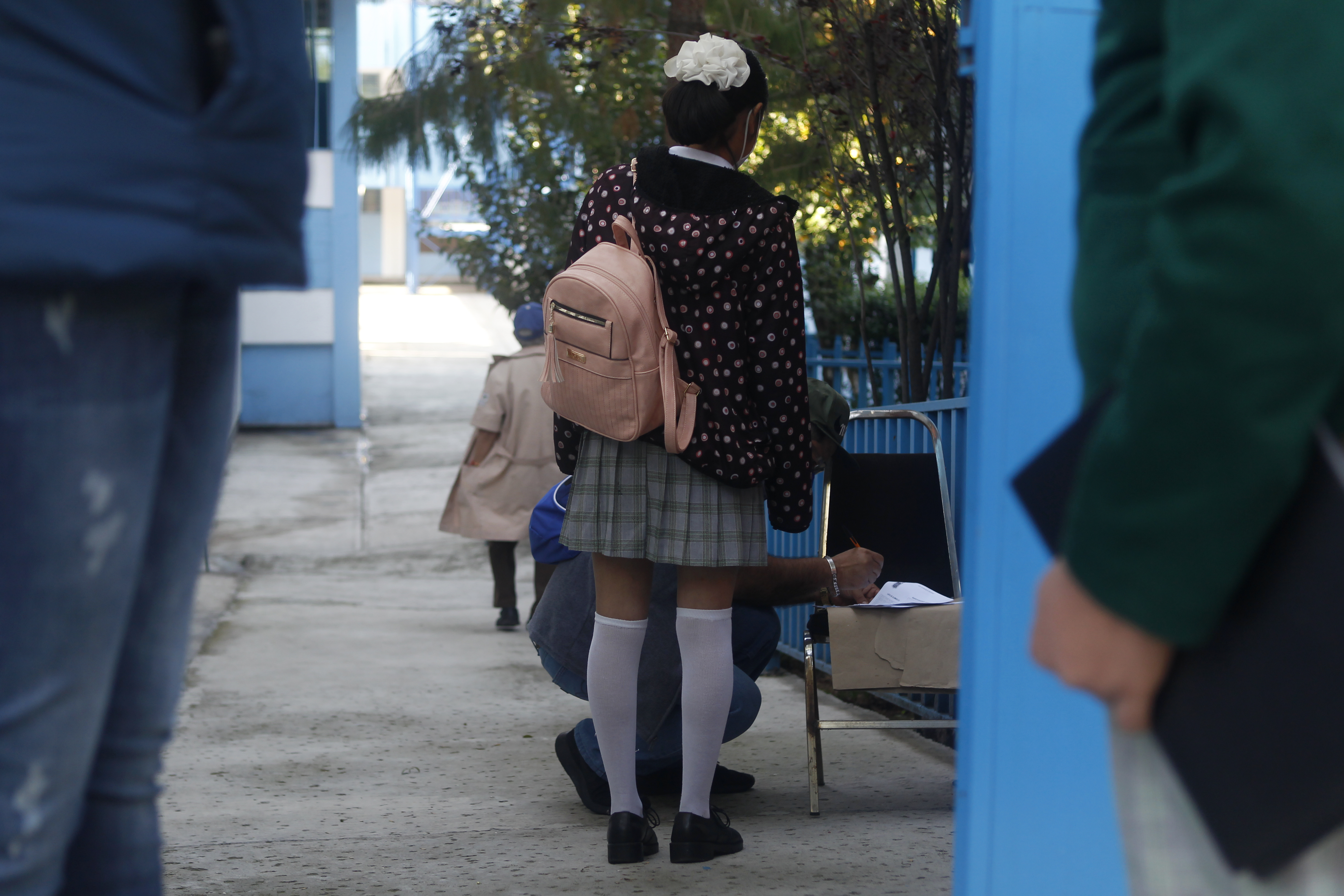 Tras casi 16 meses sin clases presenciales, Hugo López-Gatell anunció la posibilidad de que el las actividades del sector educativo sean consideradas como esenciales pese a tercera ola por COVID-19 (Foto: Karina Hernández / Infobae México)