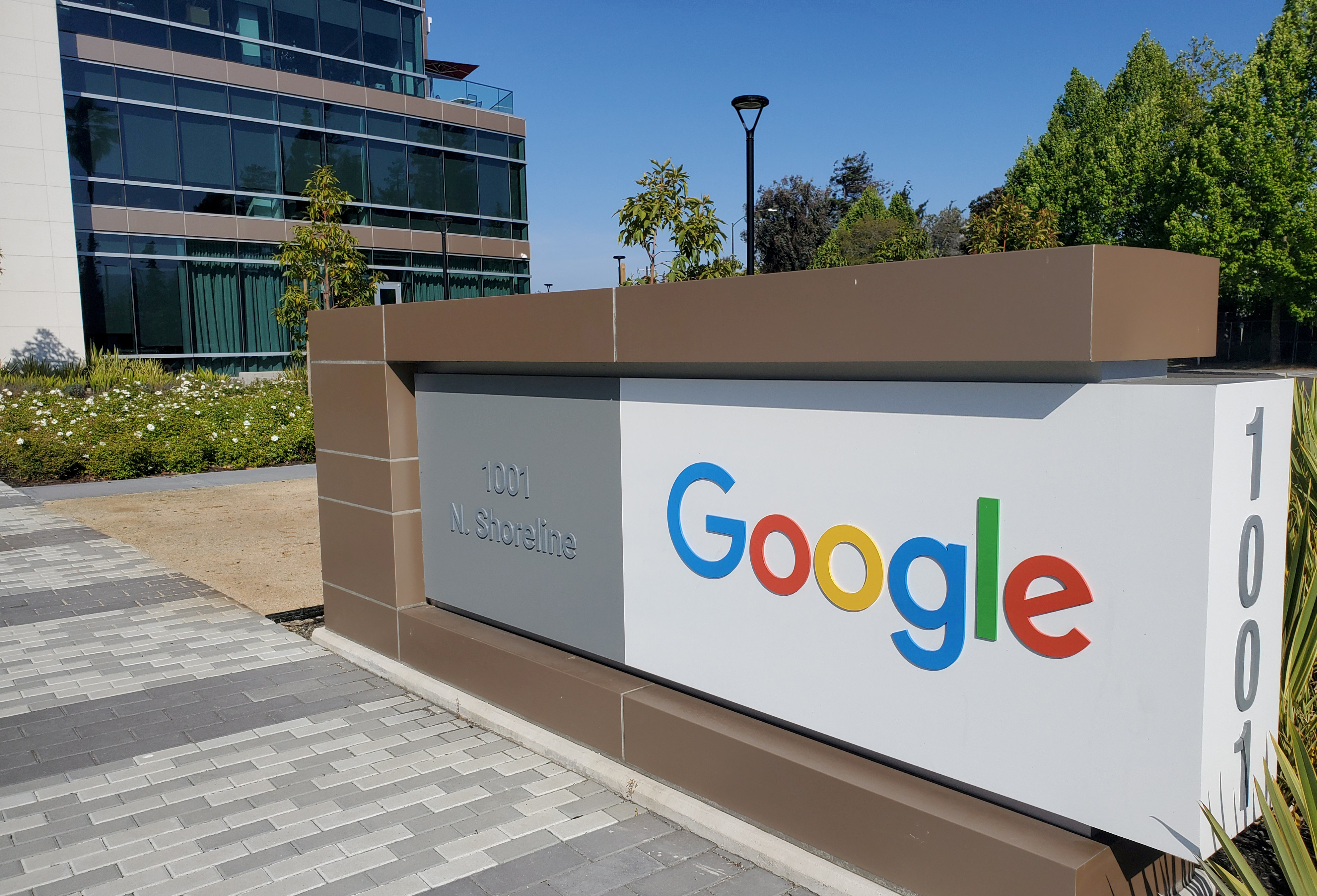 Una imagen de las oficinas centrales de Google, en Mountain View, California (REUTERS/Paresh Dave/File Photo)