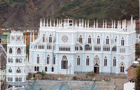 El Santuario de El Cisne es la casa de la advocación mariana. (Municipio de Loja)