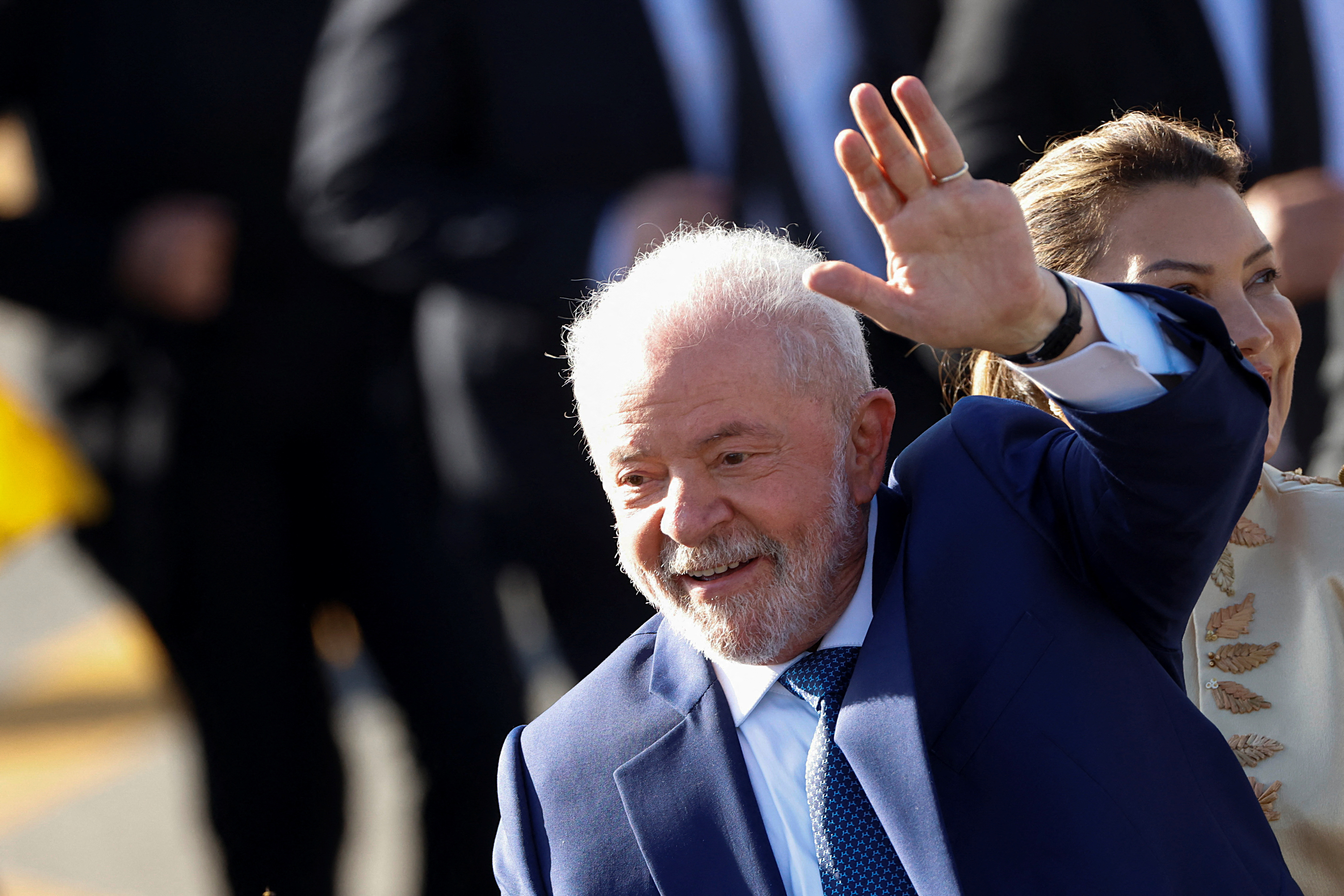 Lula da Silva was sworn in on January 1 (REUTERS/Adriano Machado)