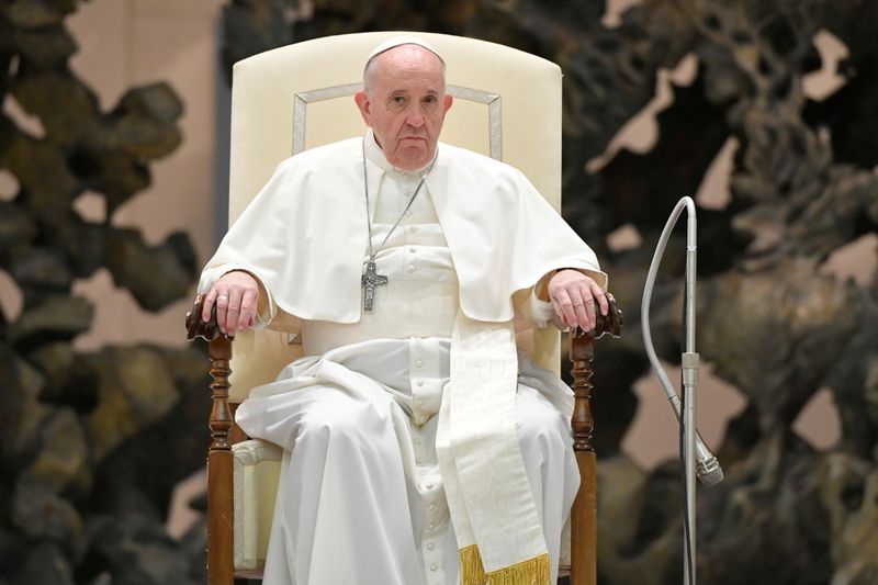 El papa Francisco en una audiencia general semanal en el Aula Pablo VI (Imagen de archivo)