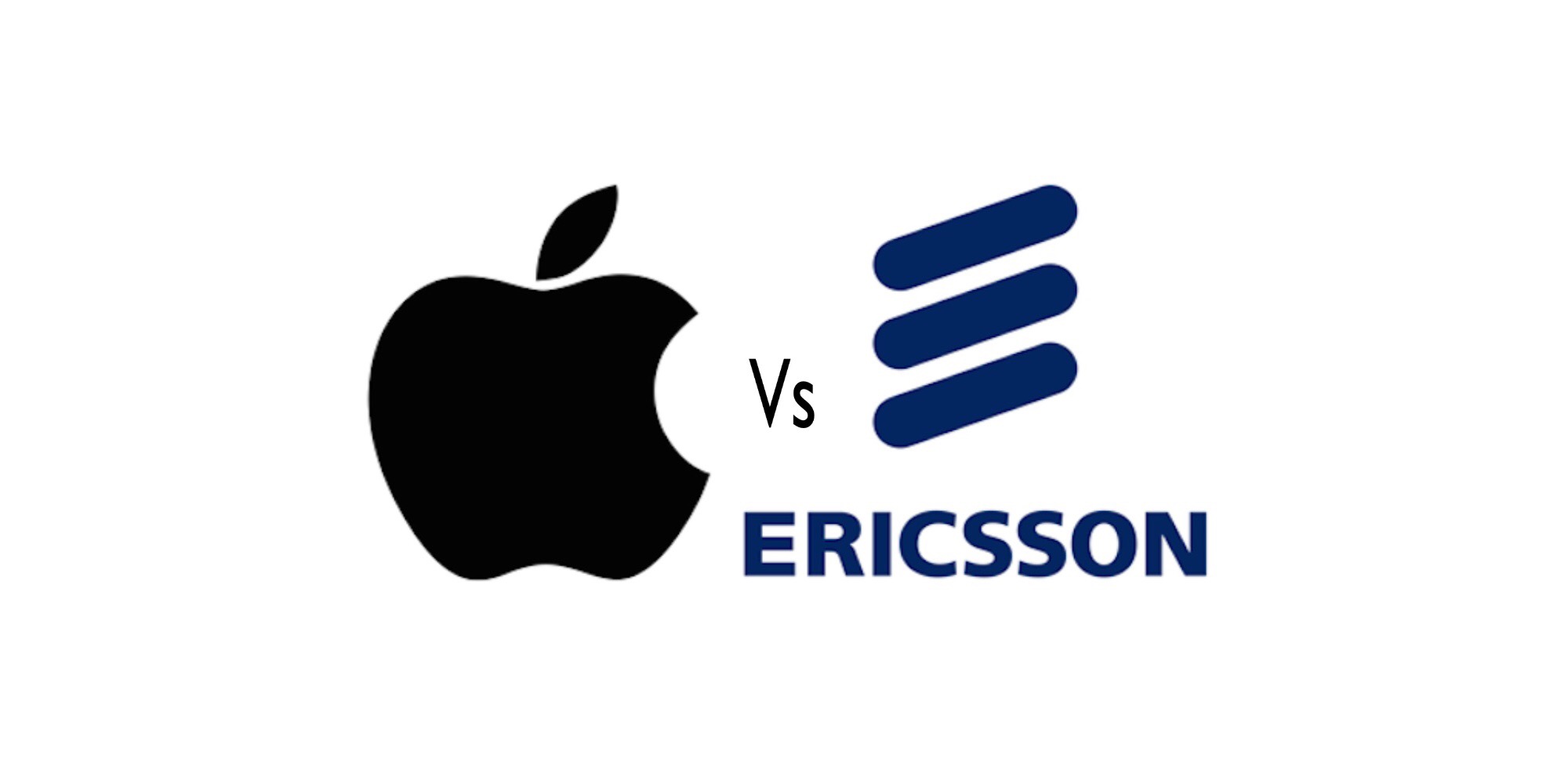 Apple vs Ericsson. (foto: Hablando de Manzanas)