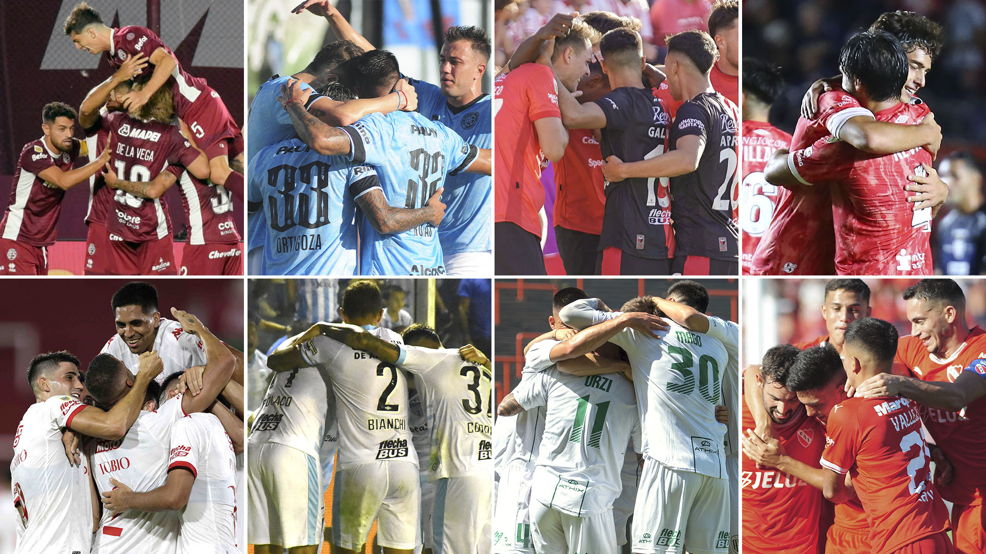 Lanús-Huracán, Belgrano-Atlético Tucumán, Colón-Banfield y Argentinos-Independiente, los partidos del día