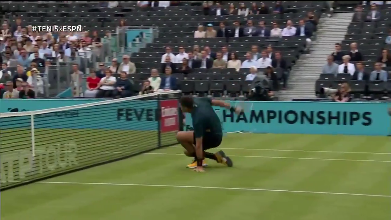La tarde en que Juan Mart&iacute;n Del Potro gan&oacute; un partido y perdi&oacute; el tenis