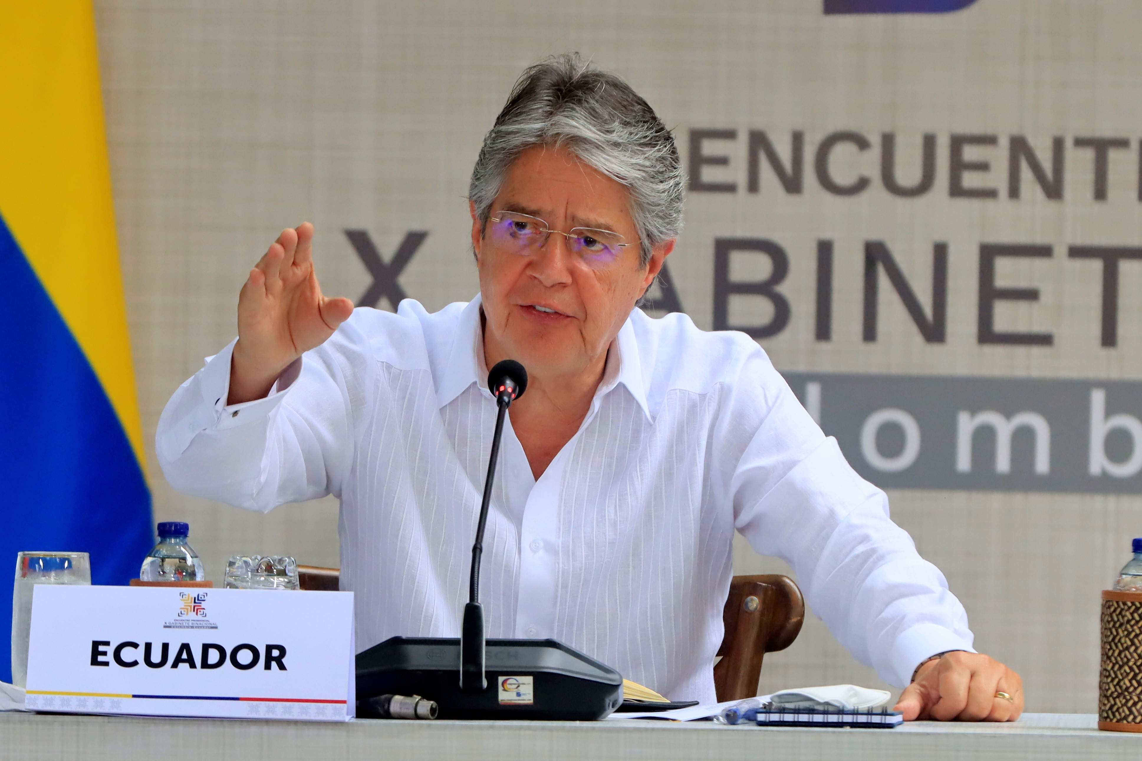 El presidente de Ecuador, Guillermo Lasso (EFE/Ricardo Maldonado/Archivo)