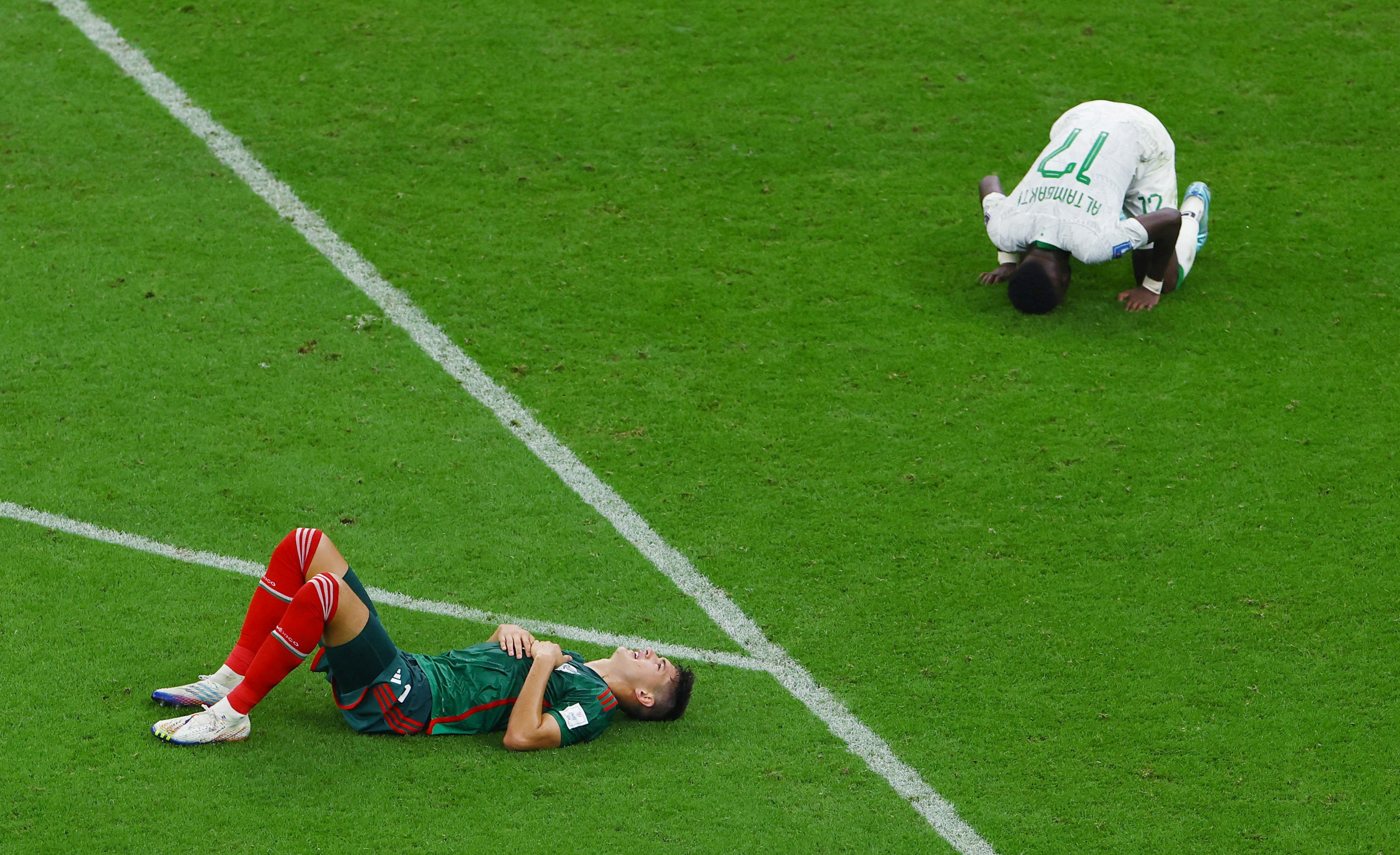 La exhibición de México contra Arabia Saudita no fue suficiente para compensar los resultados previos. (REUTERS/Molly Darlington)