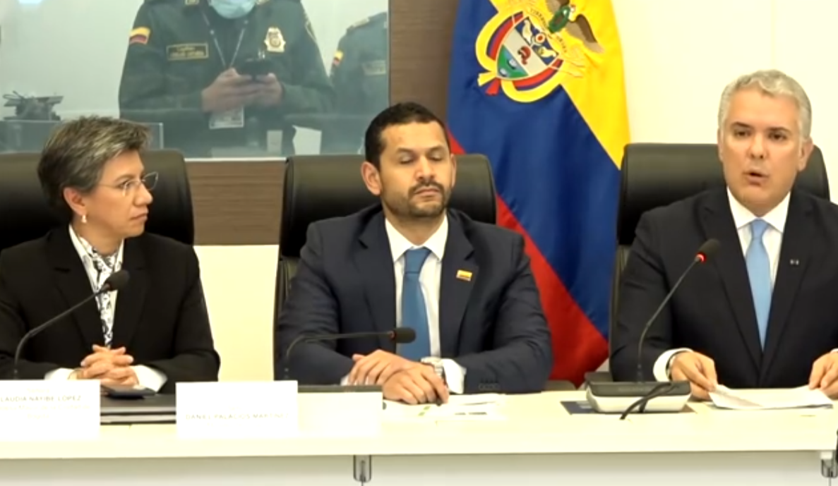 5000 millones de pesos por Jhon Mechas y otras medidas que anunció Iván Duque tras el consejo de seguridad en Bogotá