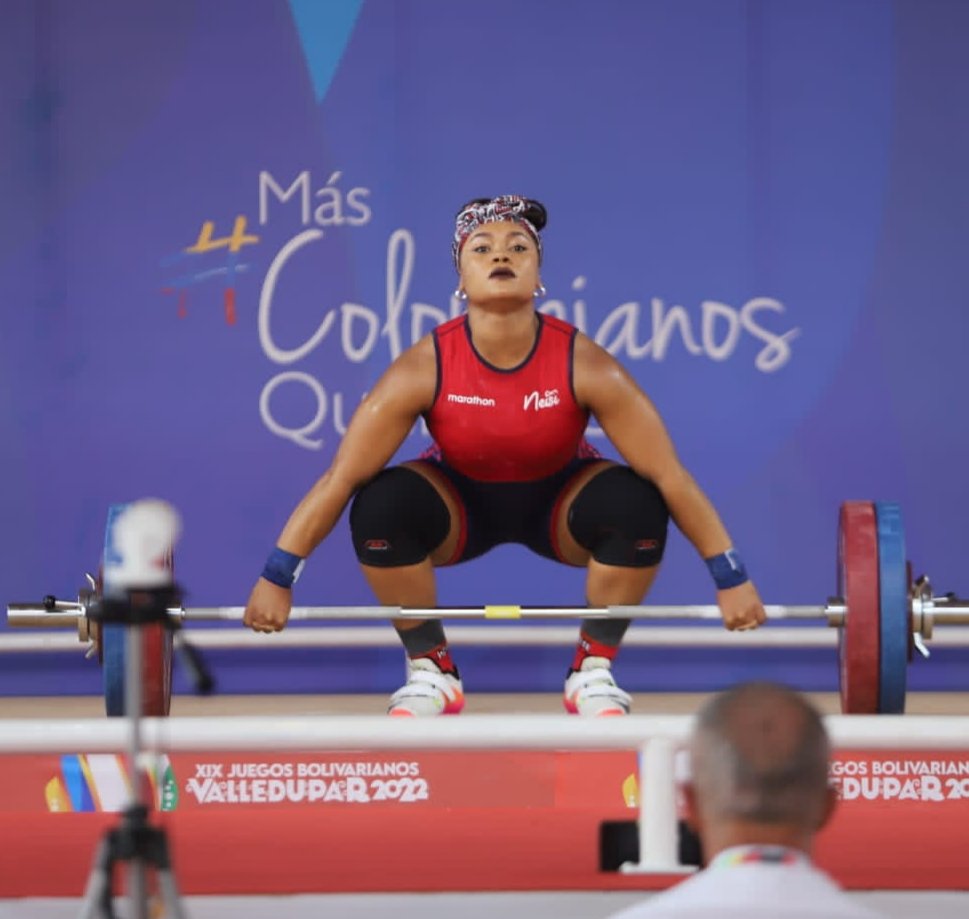 Neisi Dajomes rompió récords en su disciplina. (Foto: Comité Olímpico Ecuatoriano).