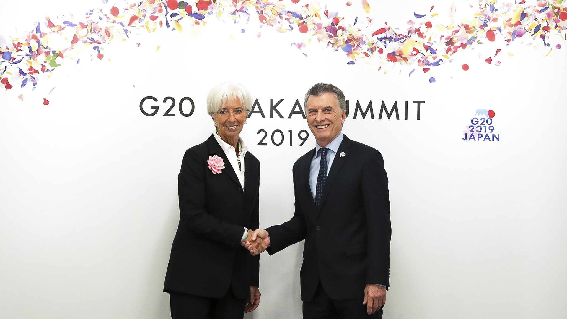 Macri y Lagarde, unidos por una buena relación, que ahora repiten Fernández y Georgieva