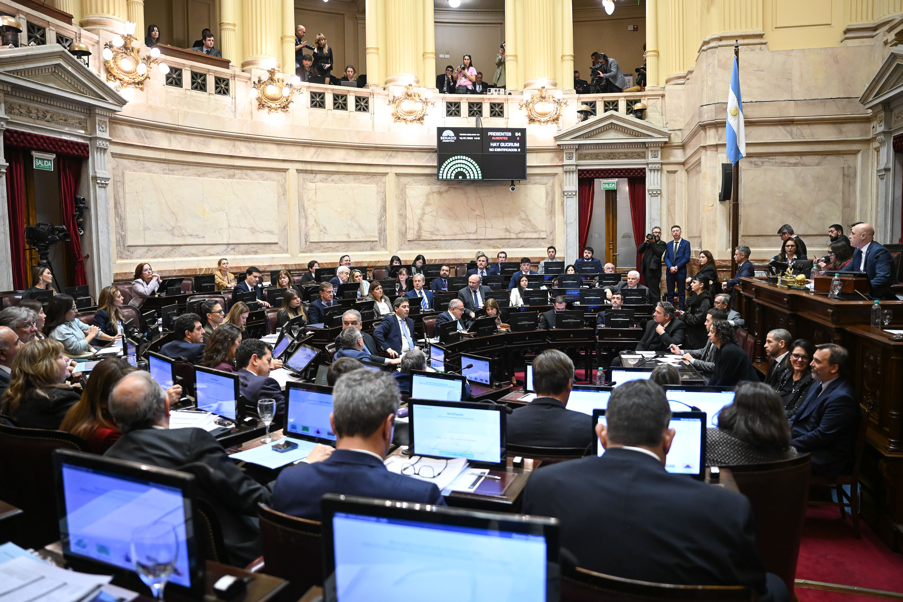 Se reactiva el Senado: audiencias por jueces, inicio del S&uacute;per RIGI y d&iacute;a 
