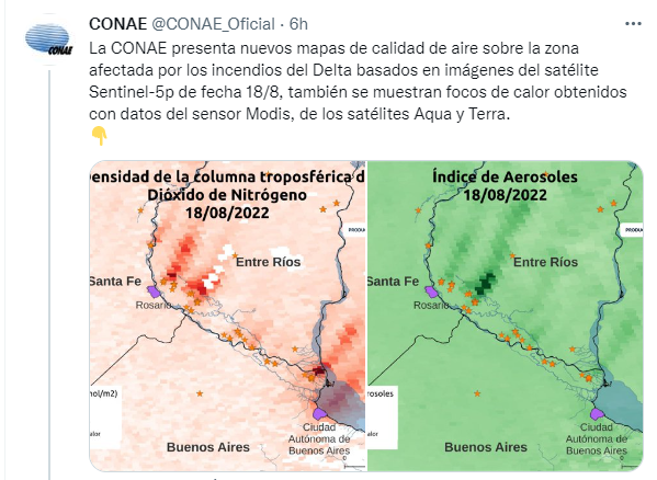 Comunicado del CONAE sobre la calidad de aire