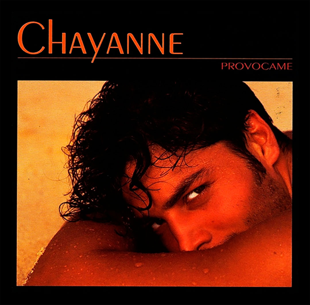 En la portada del disco Provócame, Chayanne lucía una renovada imagen