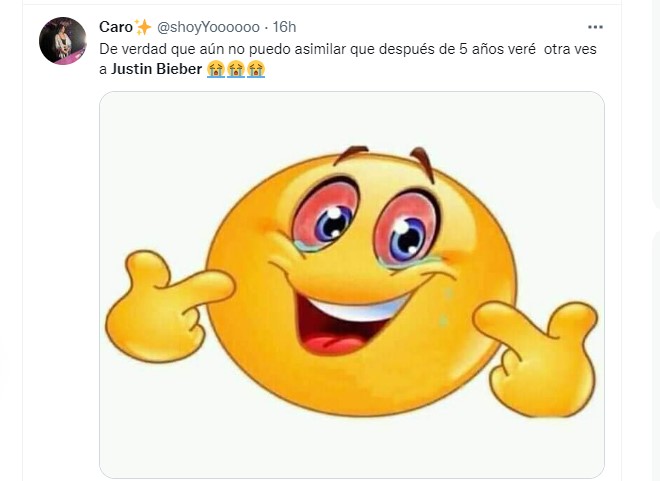 Justin Bieber está de regreso en México y usuarias reaccionaron con divertidos memes (Foto: Twitter / @shoyYoooooo)