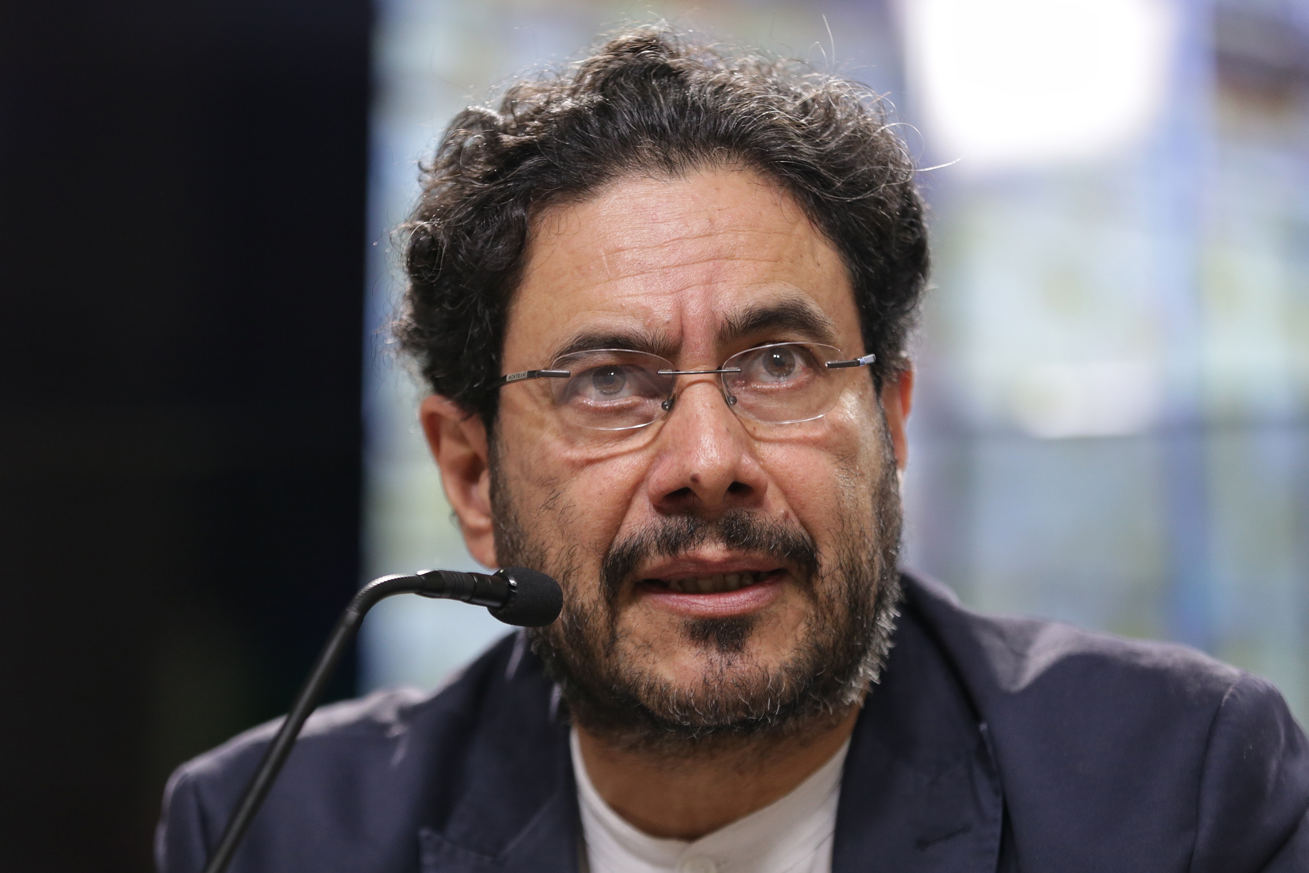 El congresista Iván Cepeda, resaltó la importancia de la Ley de Sometimiento. (Colprensa - Camila Díaz)
